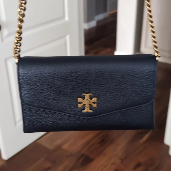 Tory Burch Kira Leather Chain Crossbody + Dust + Gift Bag Nwt❤